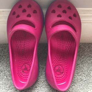 Pink Toddler Crocs